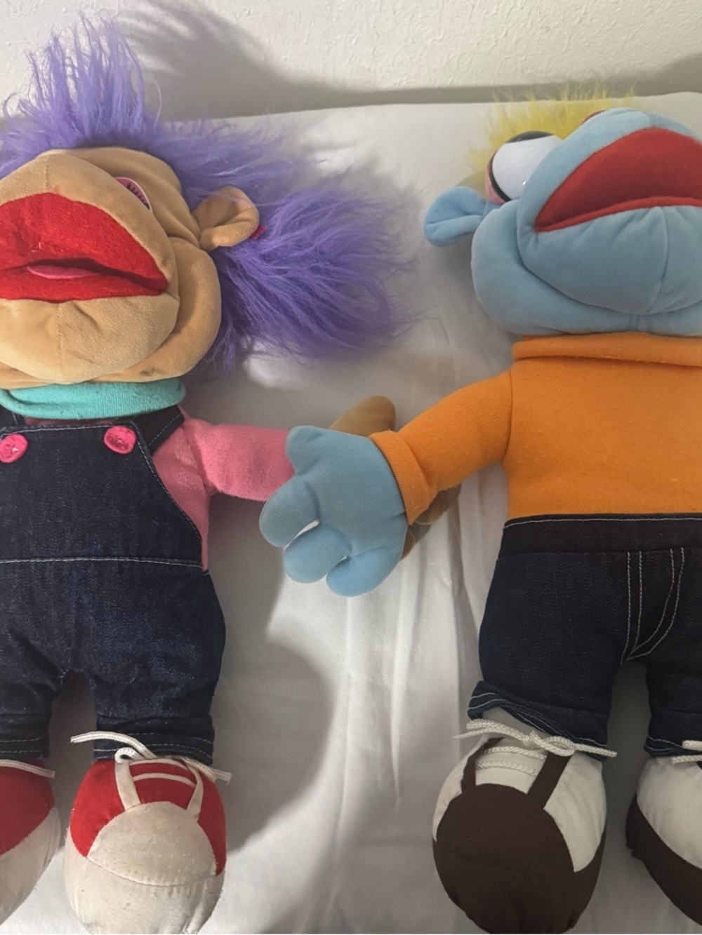 Rigby Education Ventriloquist Lot of (2) Puppet Vintage Doll Schools, Plays - Picture 2 of 14
